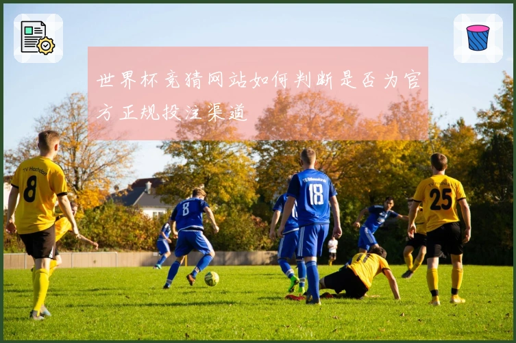 世界杯竞猜网站如何判断是否为官方正规投注渠道