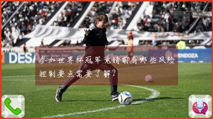参加世界杯冠军竞猜前有哪些风险控制要点需要了解？
