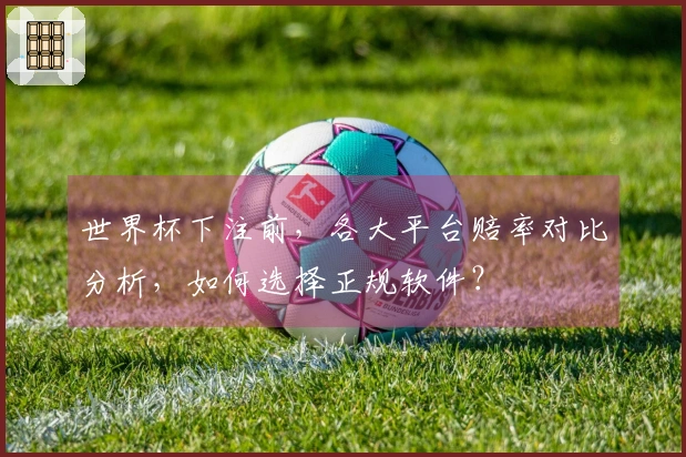 世界杯下注前,各大平台赔率对比分析,如何选择正规软件?
